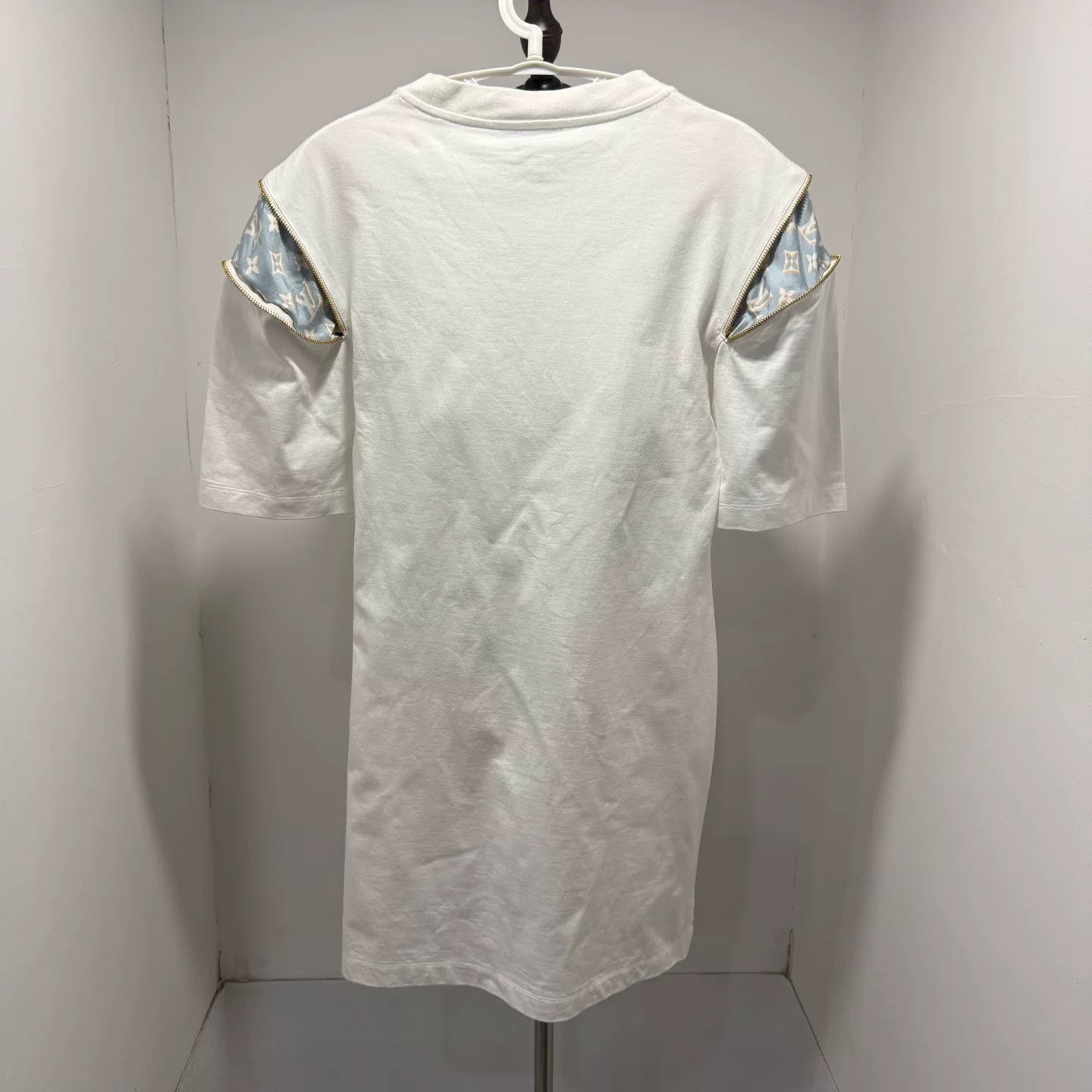Louis Vuitton Zip Color-Block Monogram Dress