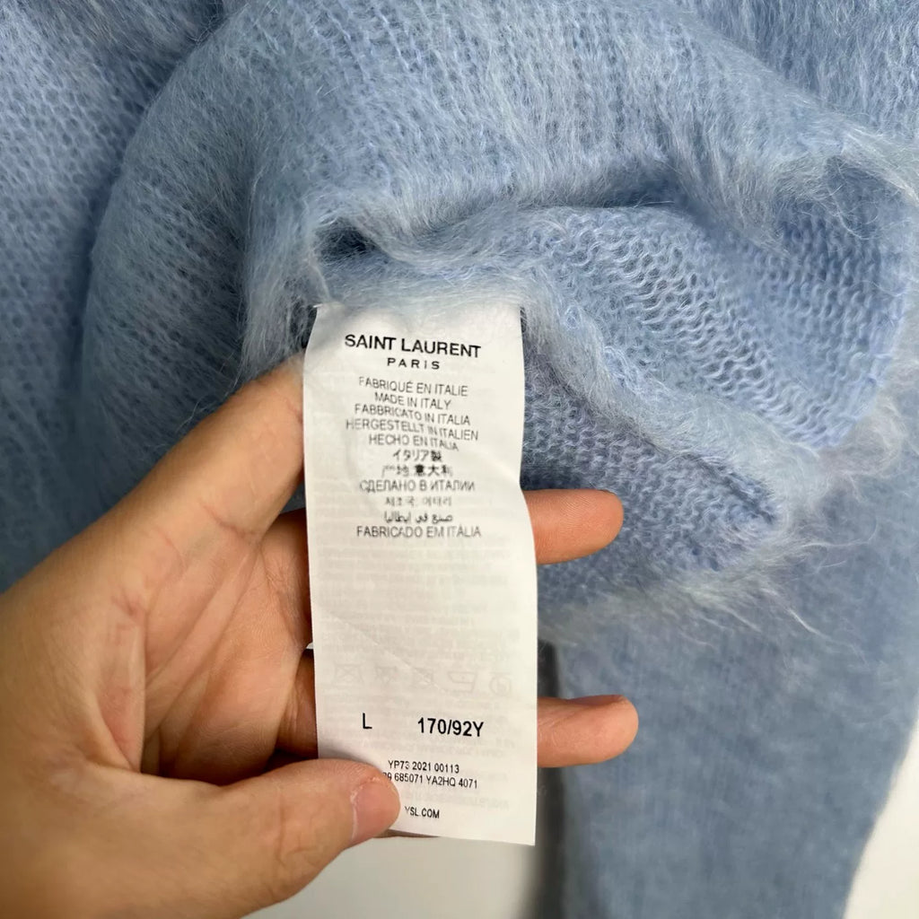 Saint Laurent Mohair Blend Sweater