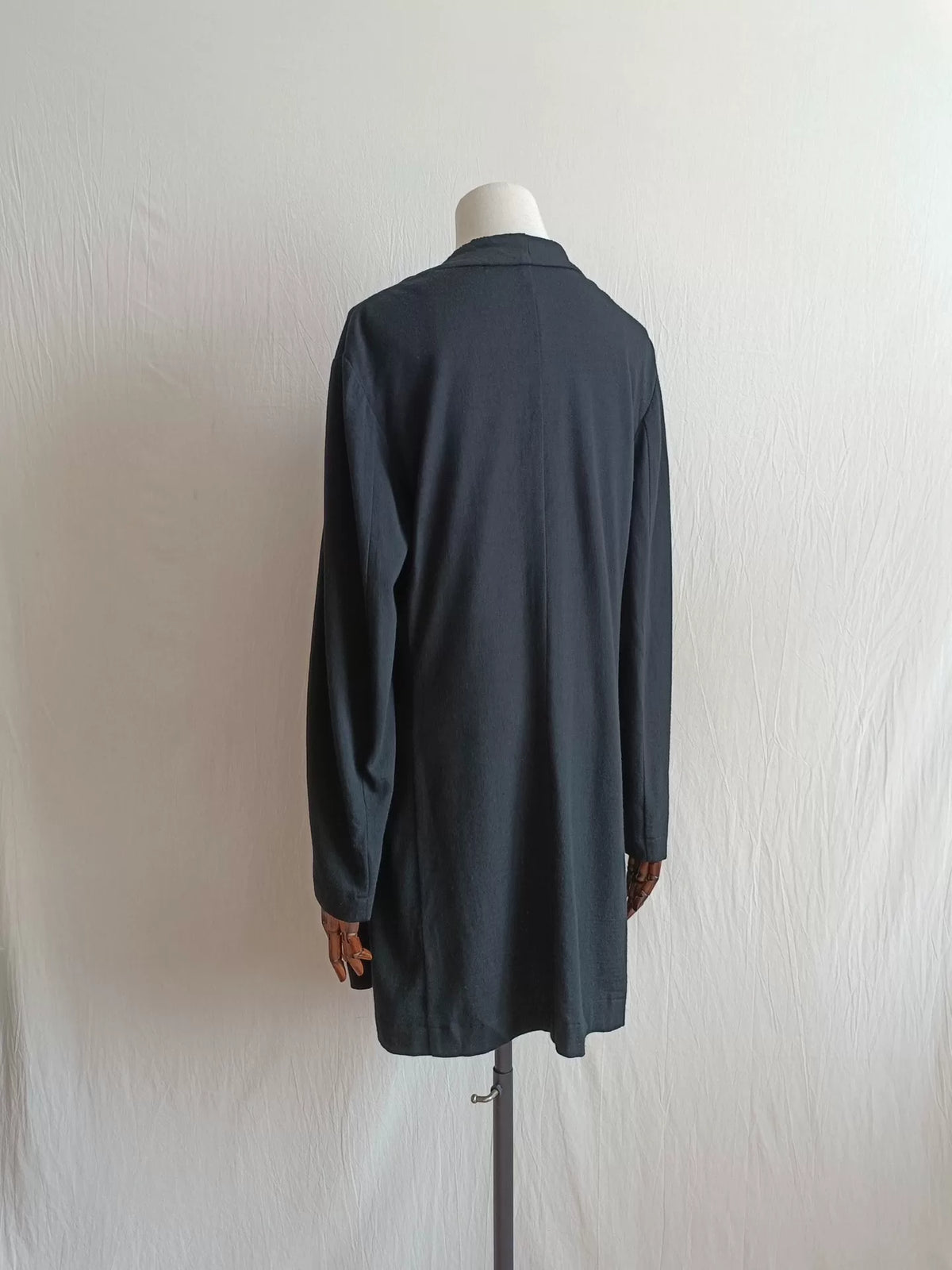 Comme Des Garçons AW91 Wool Open-Front Cardigan