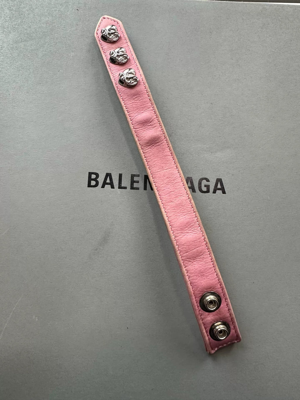 Chrome Hearts Pink Heart Vine Bracelet