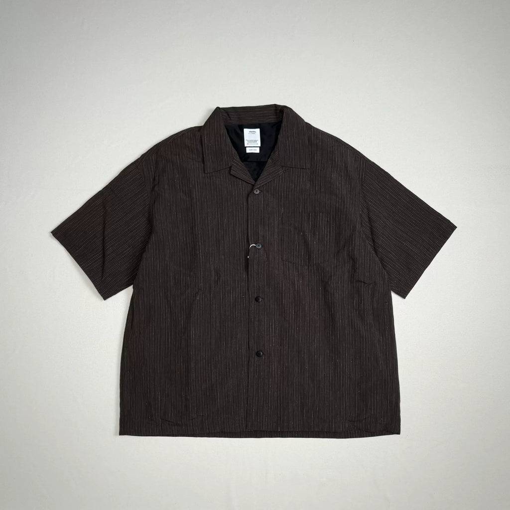 VISVIM 25ss Wallis Down Shirt S/S Santome Down Short-Sleeve Shirt