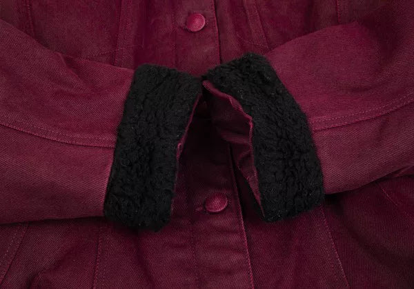 Jean Paul Gaultier Burgundy Padded Jacket