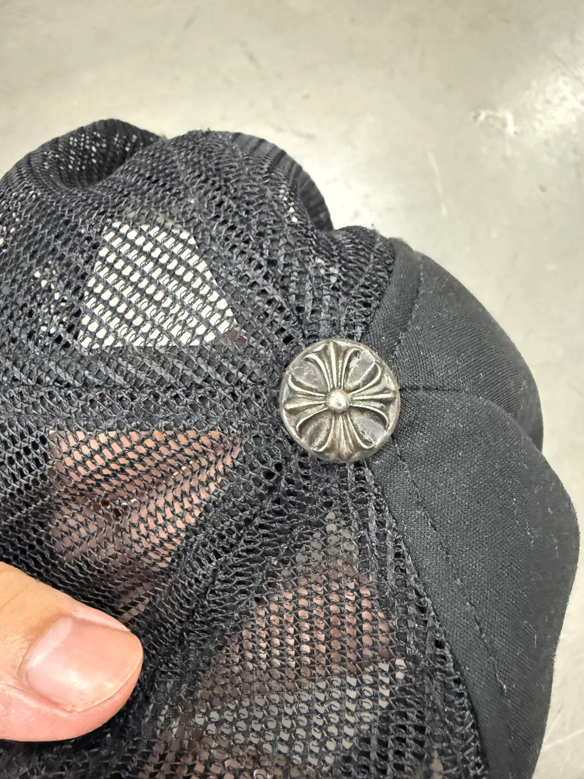 Chrome Hearts Fxxk Baseball Black Cap