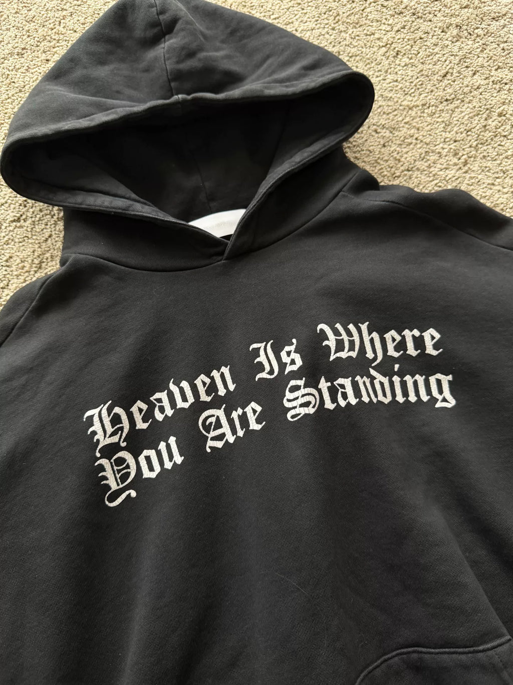 AlLEXANDER Digenova Gothic Sanskrit Hooded Sweater