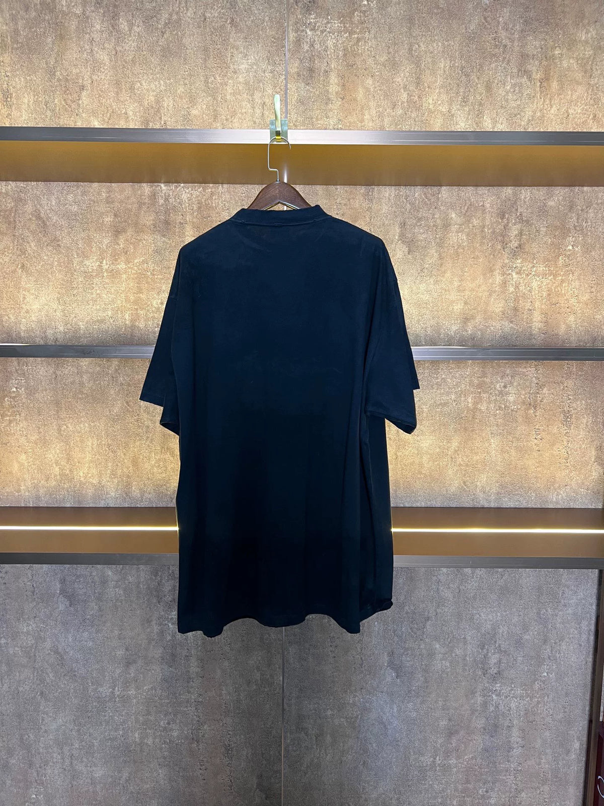 Balenciaga Distressed Manchester United Short Sleeve Top