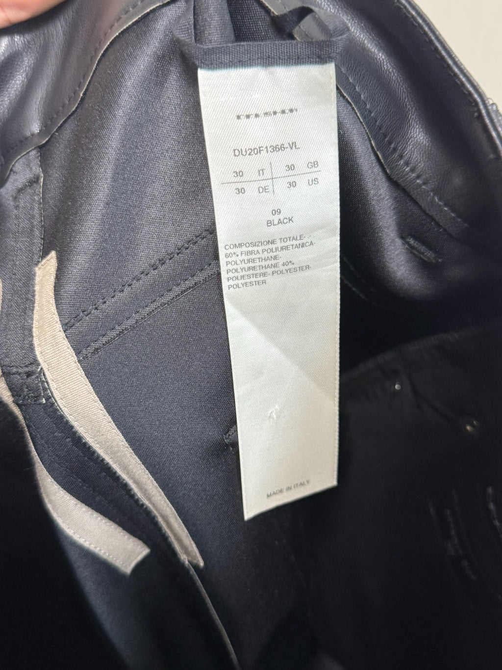 Rick Owens Tyrone leather pants