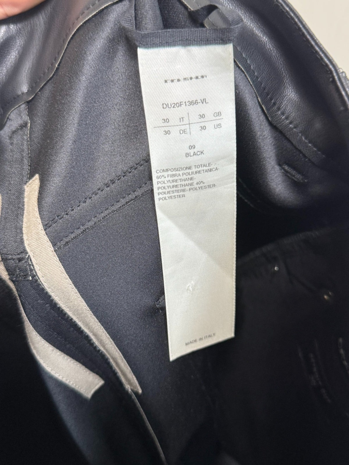 Rick Owens Tyrone leather pants