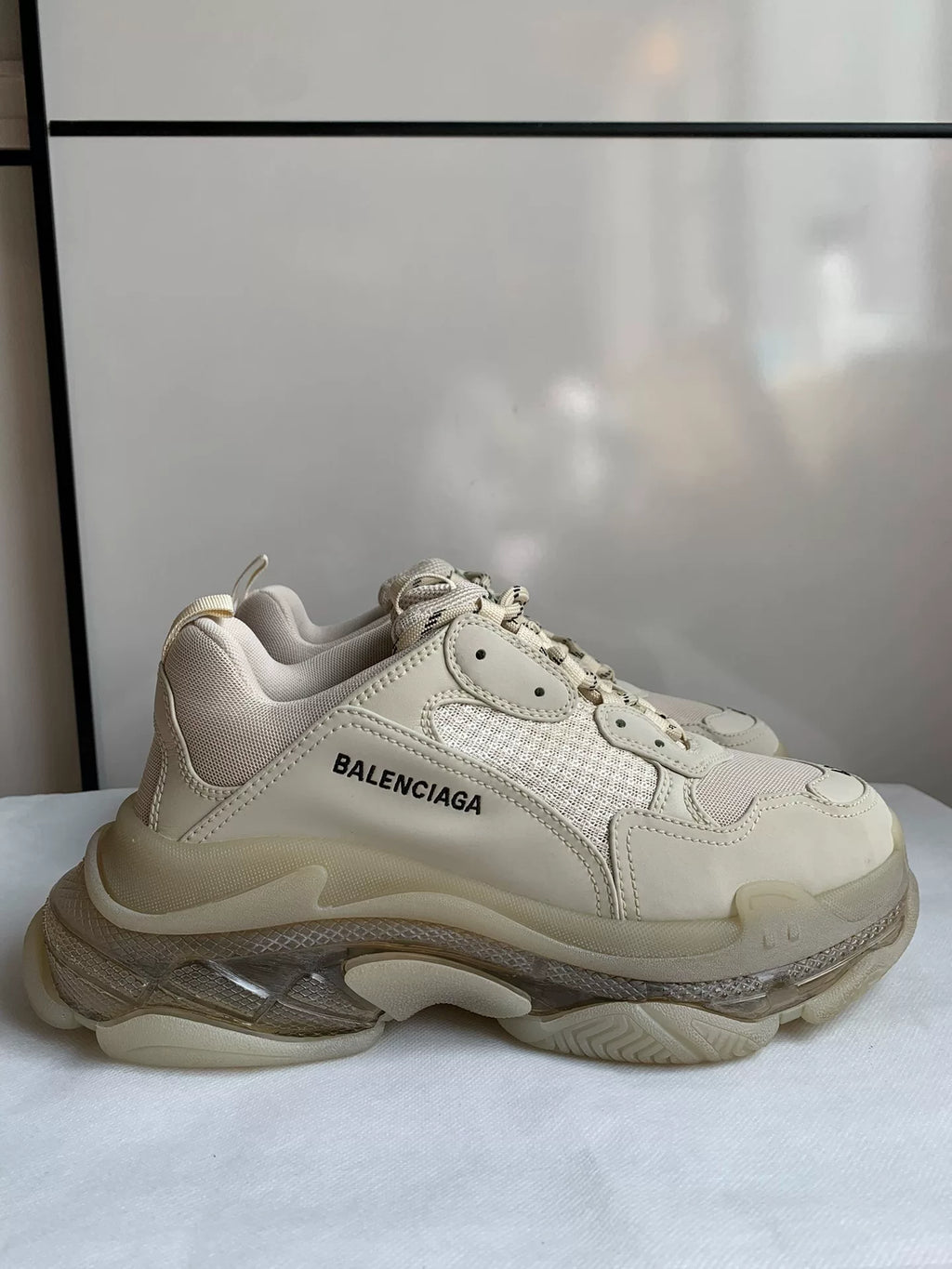 Balenciaga Triple S Off-White Sneakers