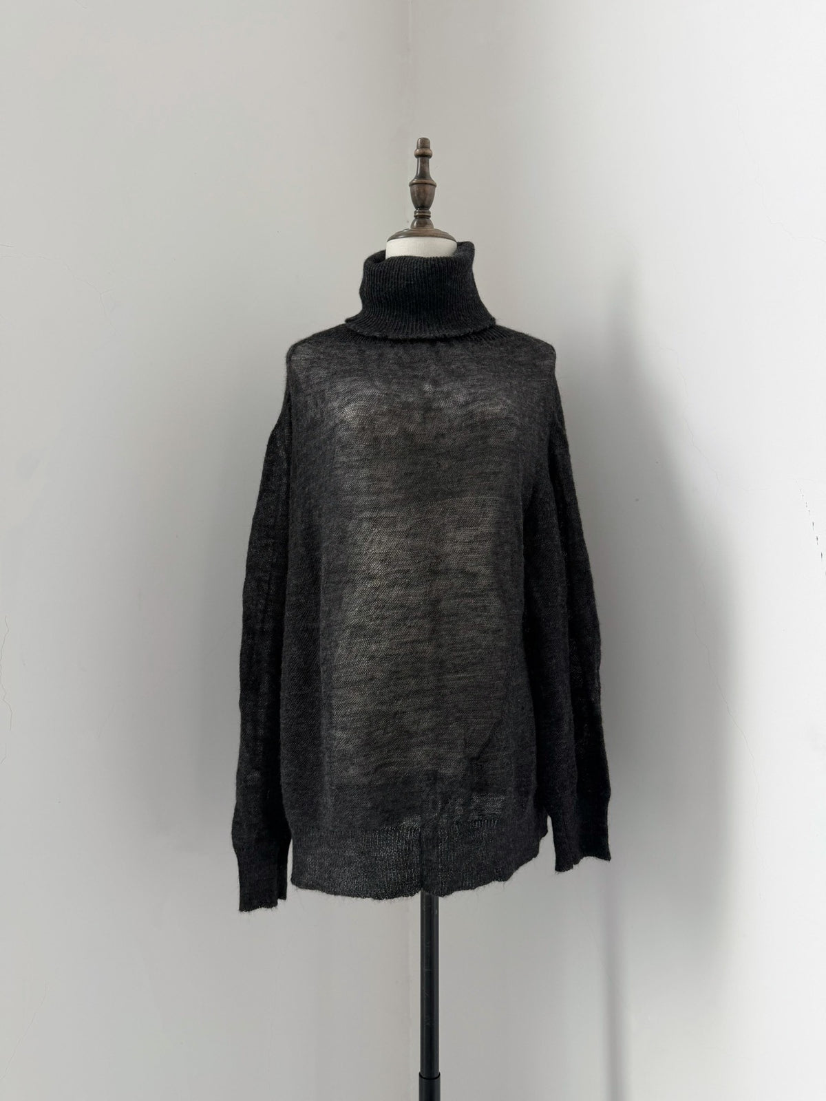 Dries Van Noten top Soft, cloud-like mohair pullover knit