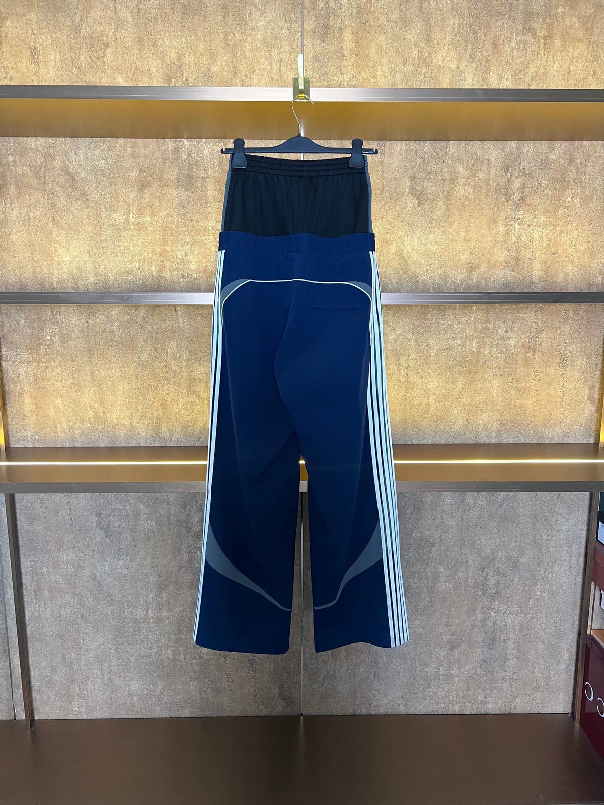 Balenciaga Double Waist Splice Trousers