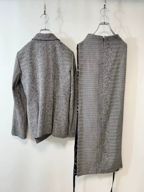 Kenzo Deconstructed Two Piece Jacket