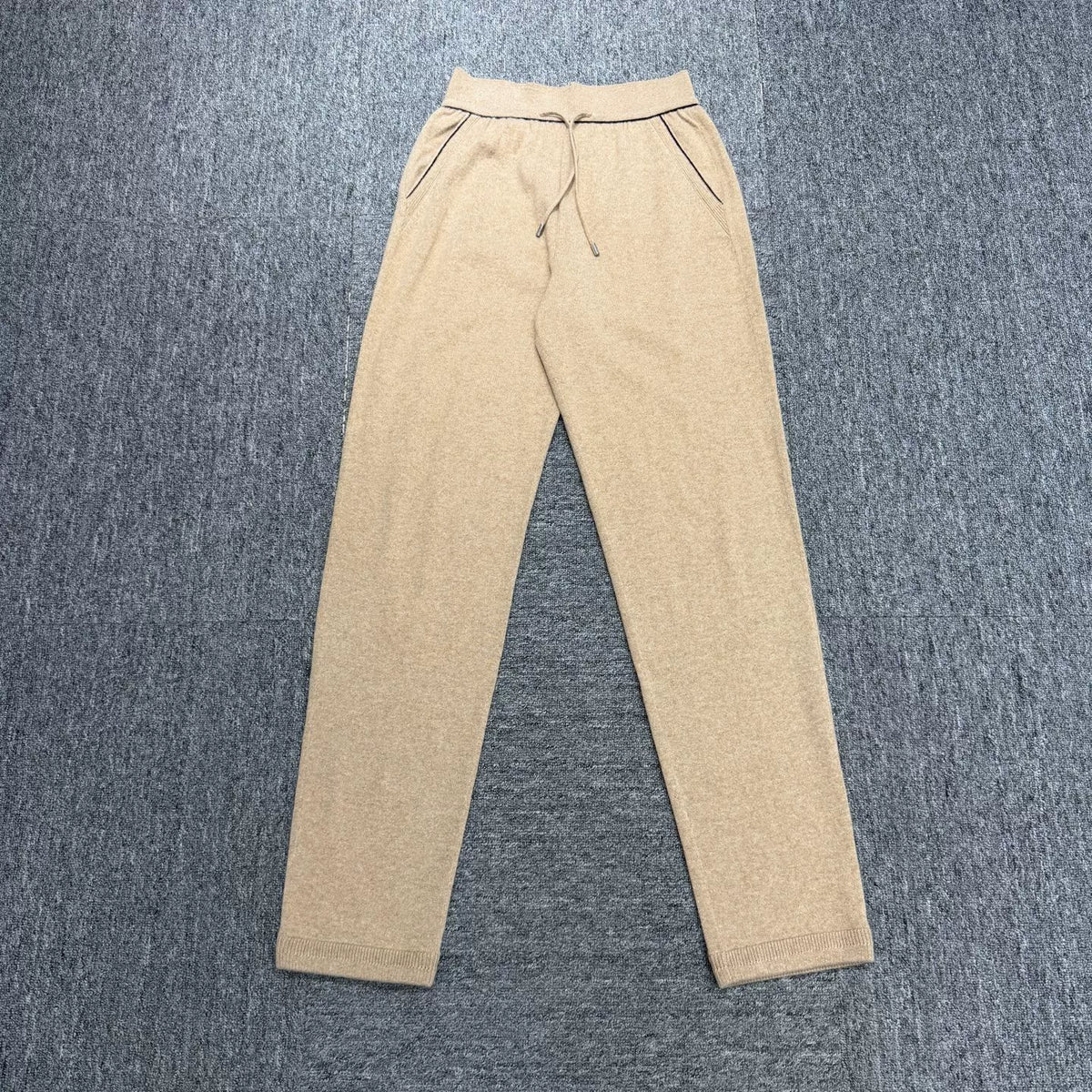 Loro Piana BABYCASHMERE Cashmere Knit Straight-Leg Pants
