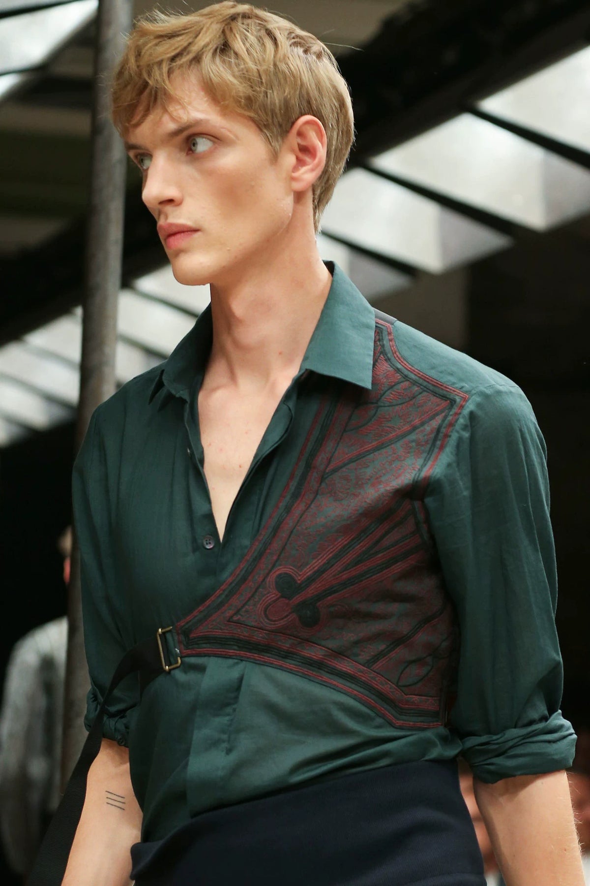 Dries Van Noten SS15 Ballet Season Riding Shirt