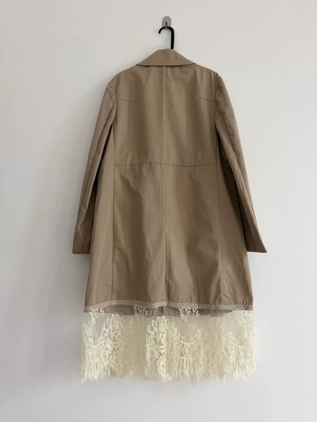 Undercover Trench Takahashi Jun lace panel trench coat jacket