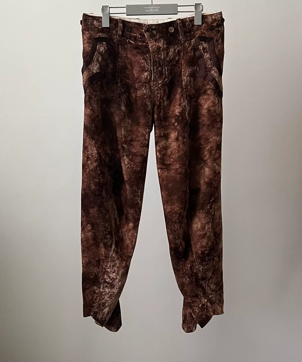 Number (N)ine 09SS Velvet Pants