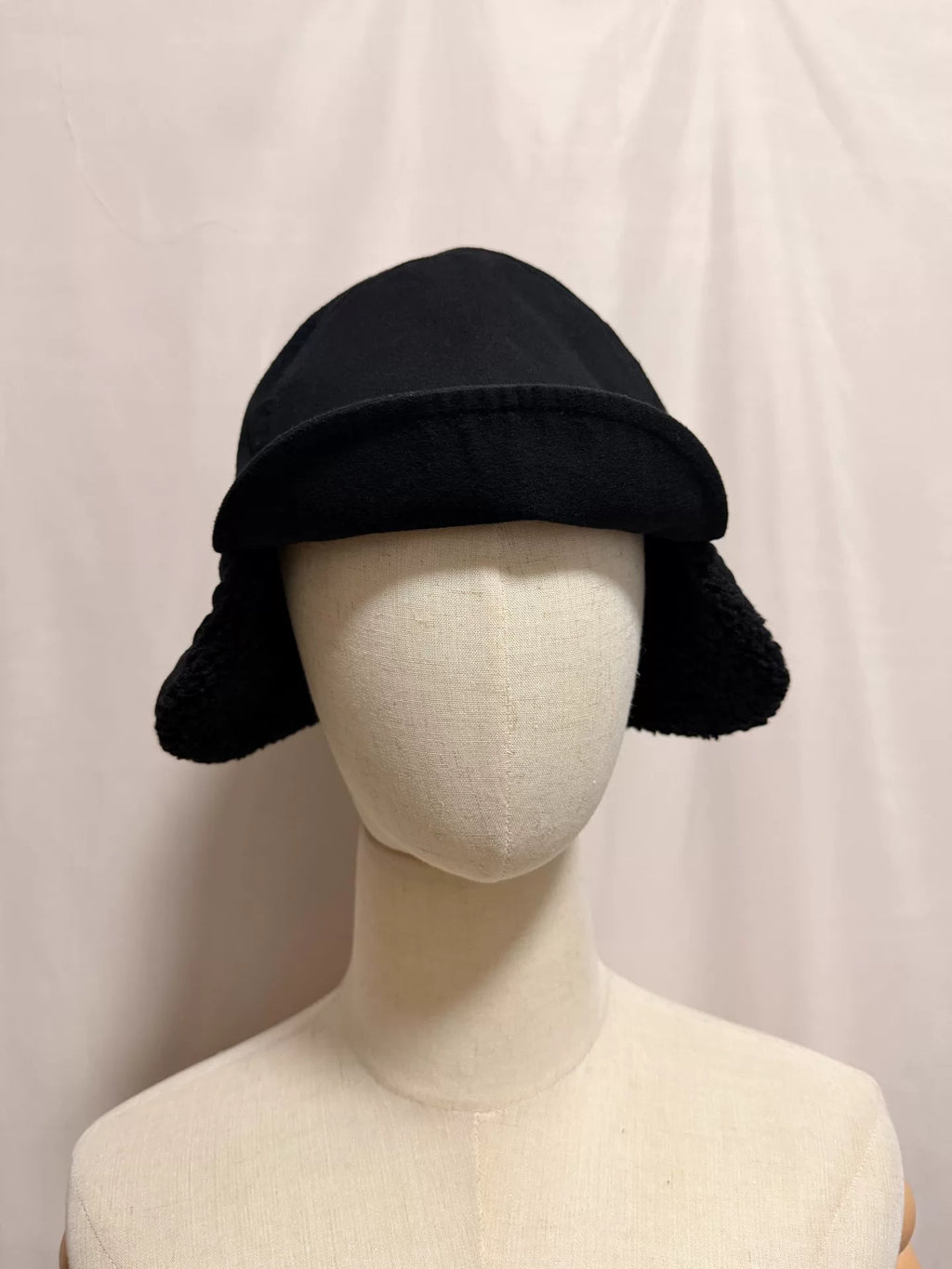 Y's Yohji Yamamoto Black Bendable Brim Hat