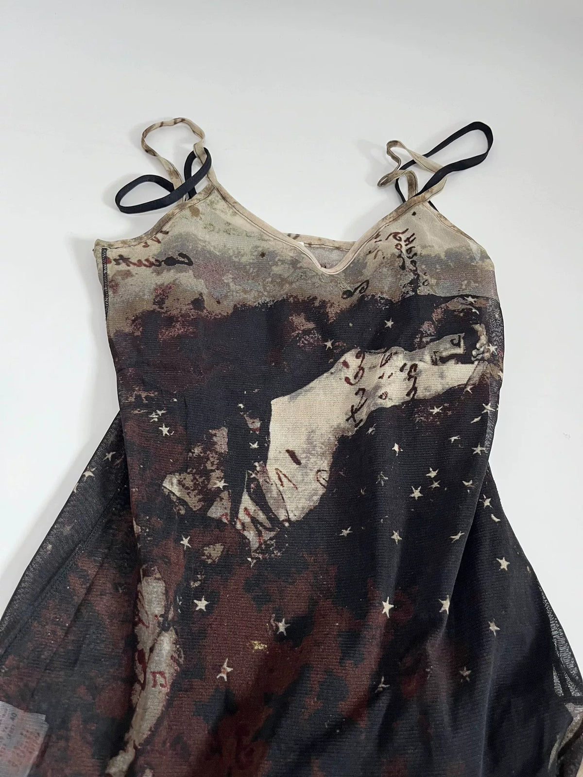 Jean Paul Gaultier Starry Sky Portrait Set Dress Top
