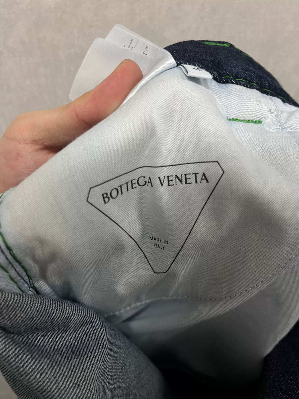 Bottega Veneta Runway Denim Trousers