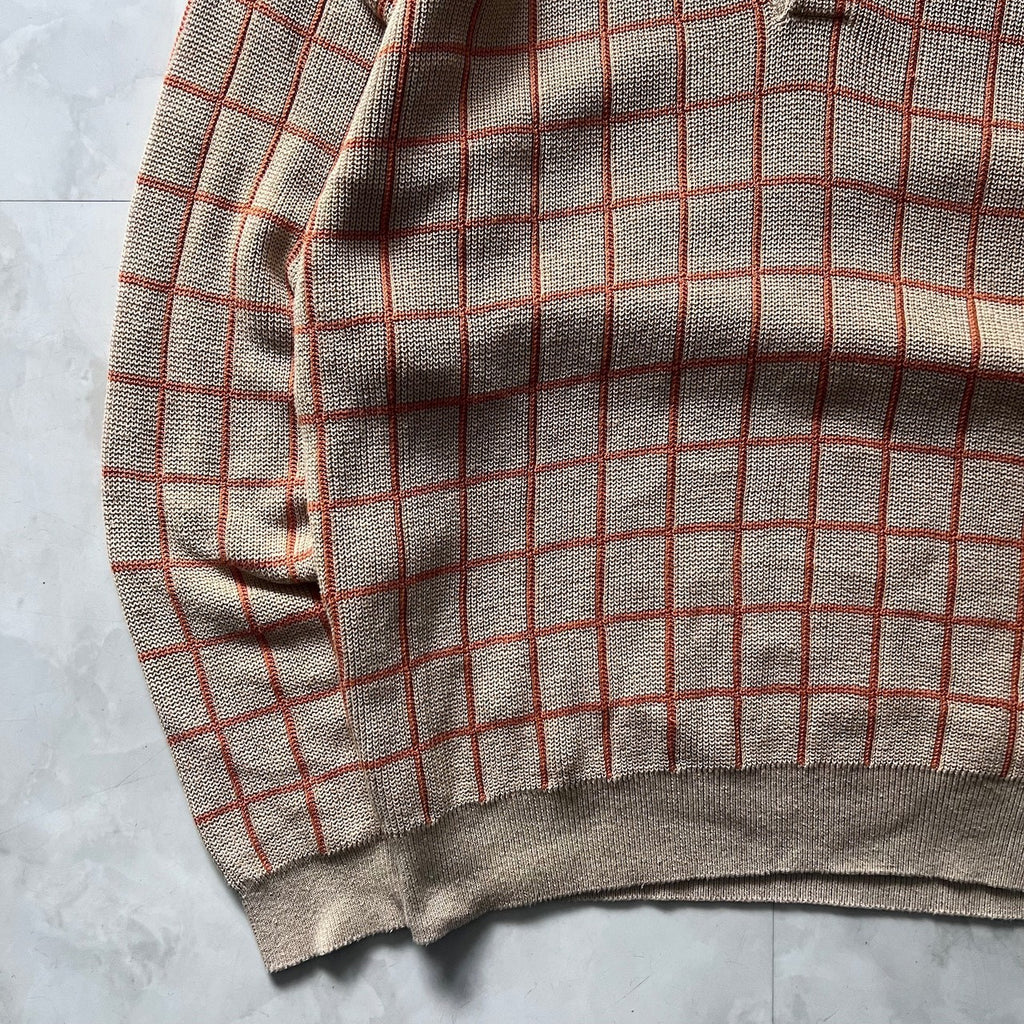 Issey Miyake 1980s Cotton Linen Knit Top