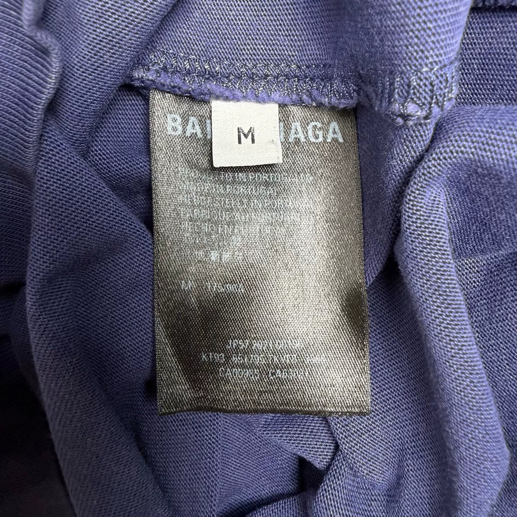 Balenciaga Paris eco-friendly letter slogan short-sleeve