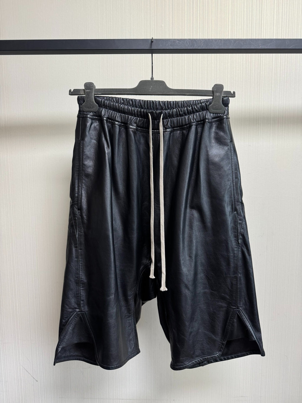 Rick Owens 22FW Leather Shorts