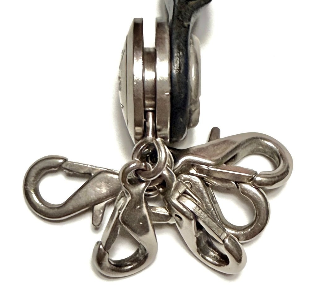 Yohji Yamamoto Black Scandal keychain
