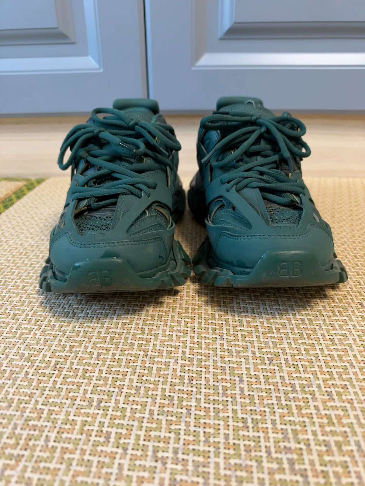 Balenciaga Track Dark Green Sneakers
