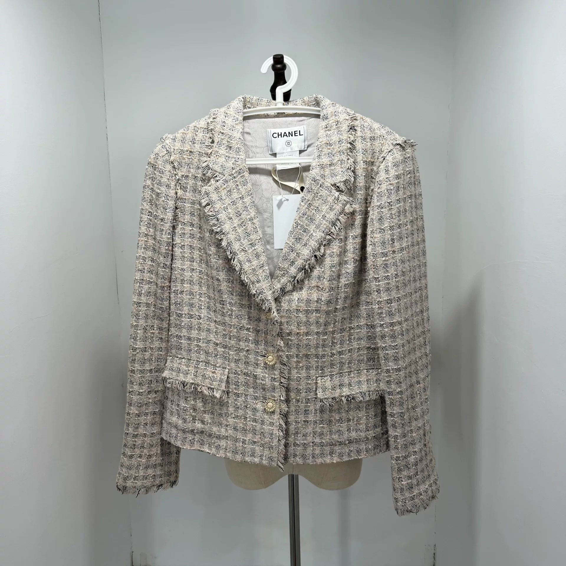 Chanel Fringe Lapel Jacket