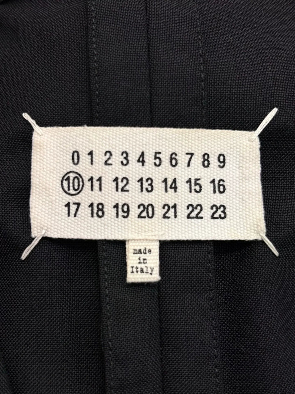Maison Margiela｜SS2018 Collarless Suit
