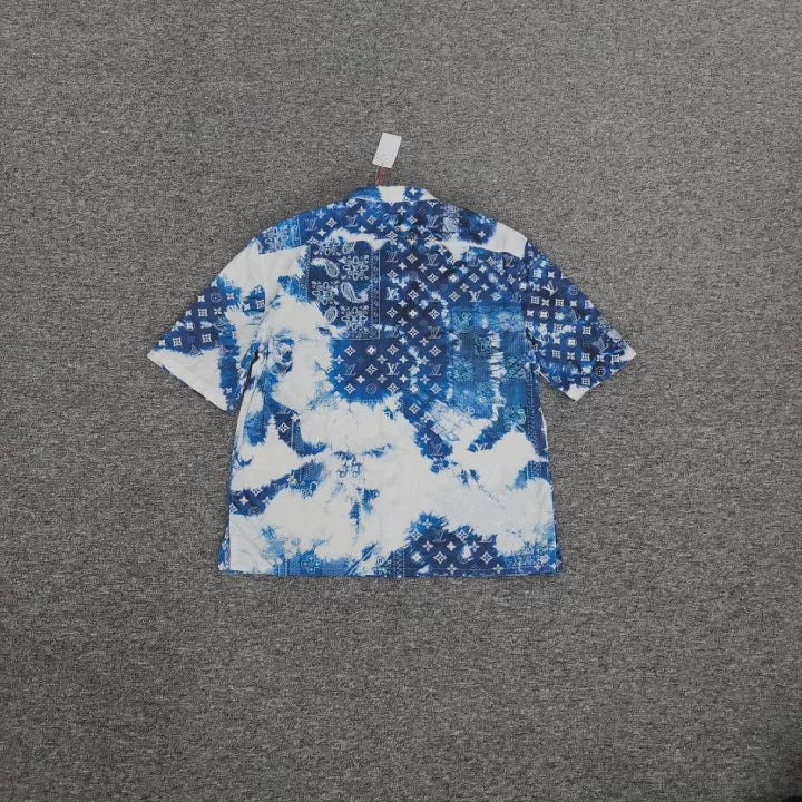 Louis Vuitton LV Starry Sky Paisley Short-Sleeve Shirt