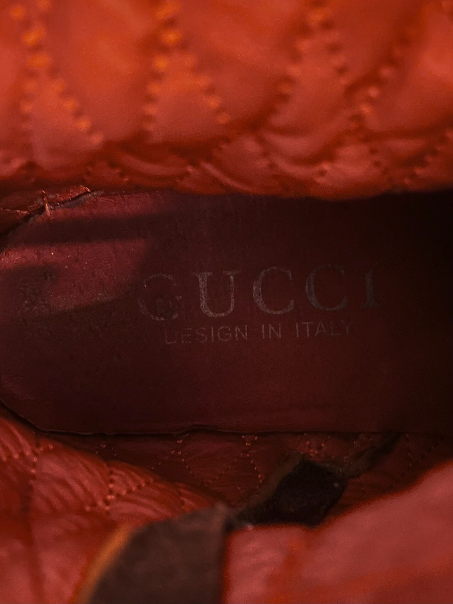 Gucci 00s Gray Lace-Up Boots
