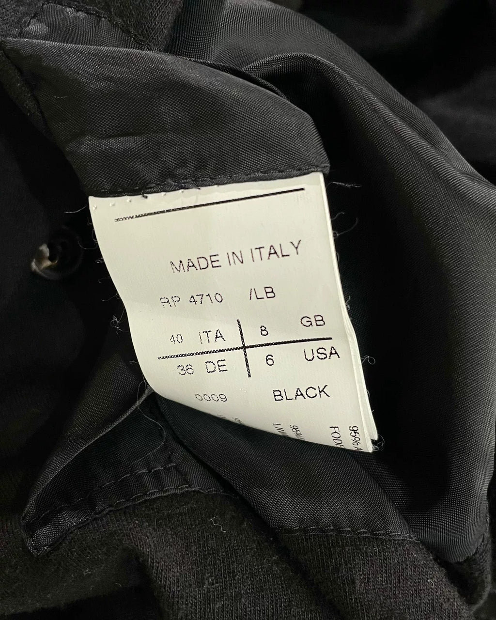 Rick Owens 2010s Embossed Lambskin Jacket