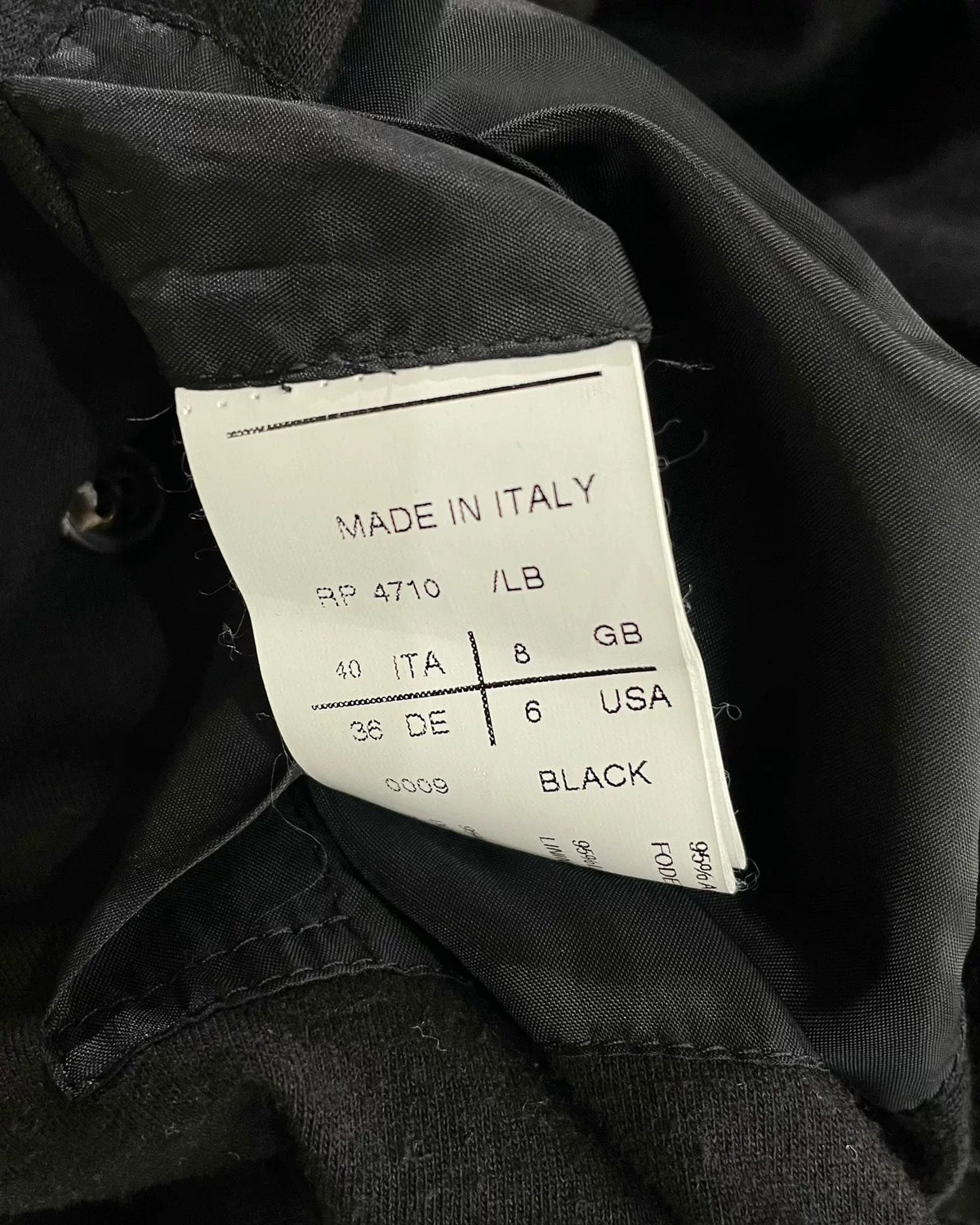 Rick Owens 2010s Embossed Lambskin Jacket