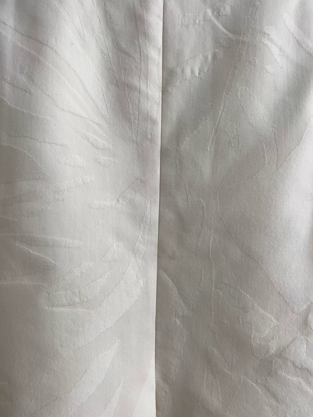 Saint Laurent 21SS Runway Off-White Silk Wool Suit