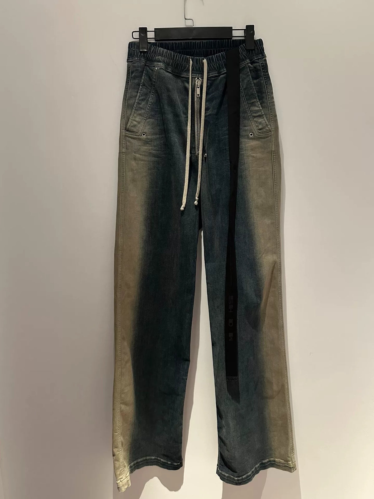 Rick Owens Drkshdw 23ss Geth Bela gradient jeans