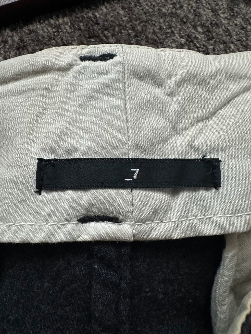 Julius 04AW Pocket Cargo Wool Pants