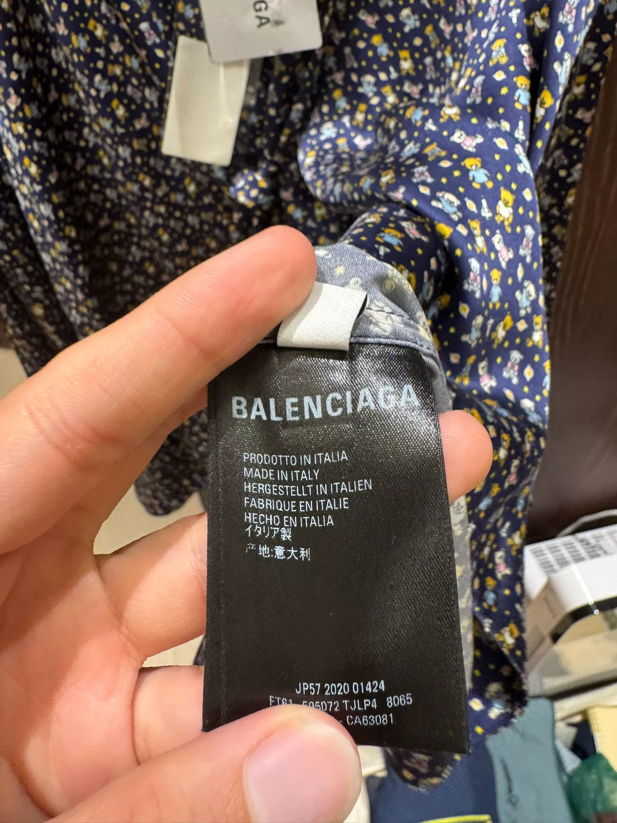 Balenciaga SS06 Silk Shirt