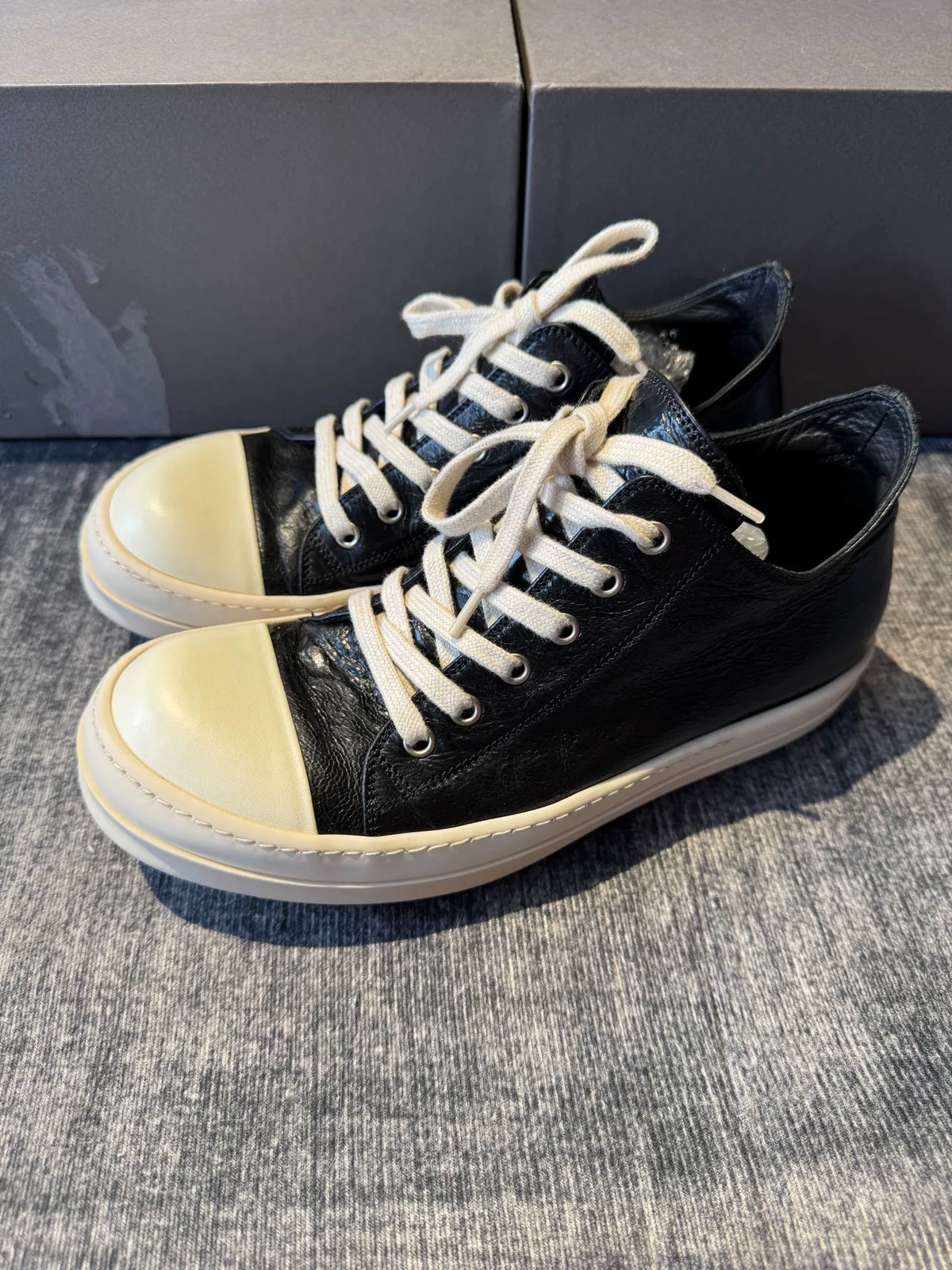 Rick Owens High-Top Sneakers