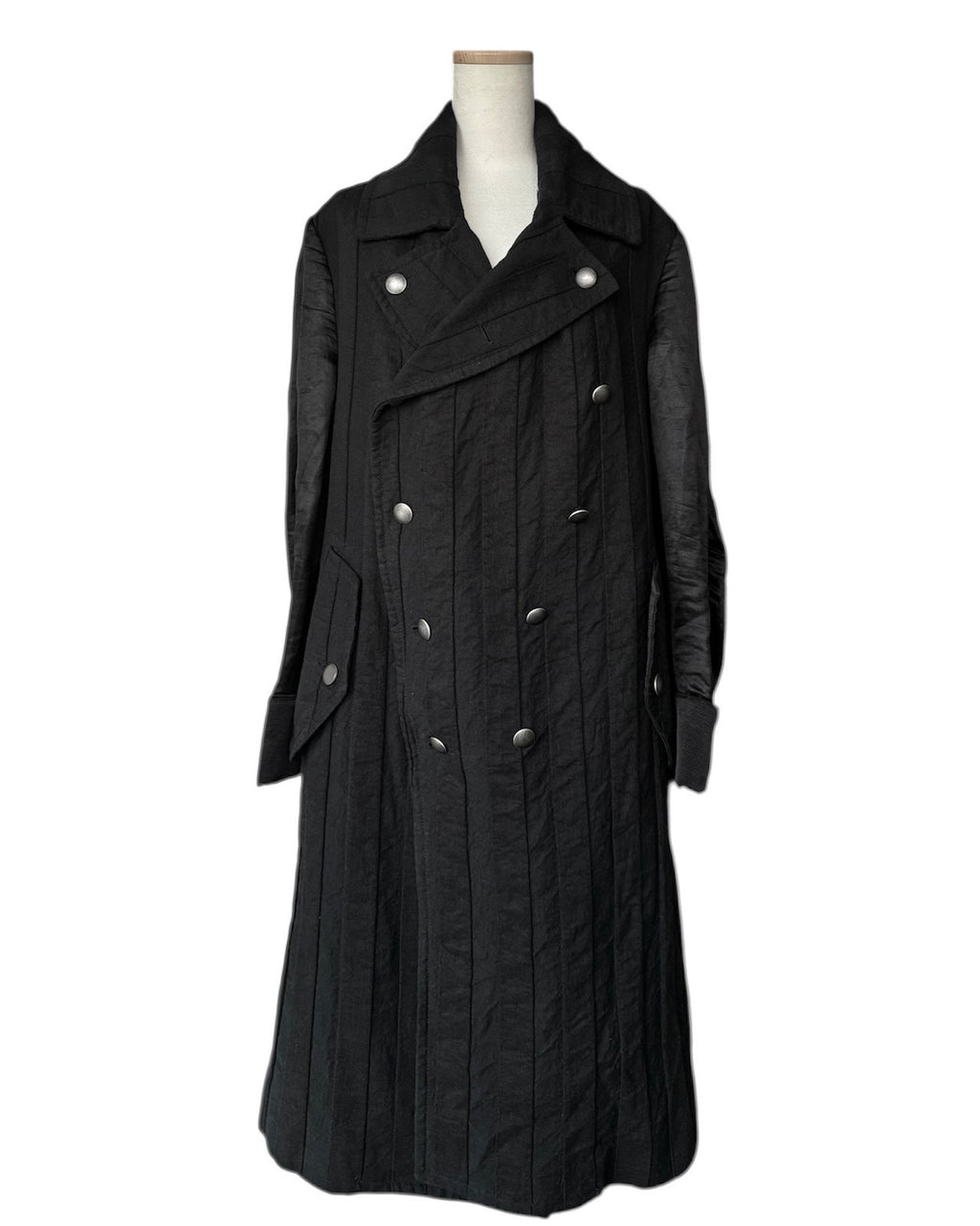 Ann Demeulemeester SS08 Double-Breasted Long Coat