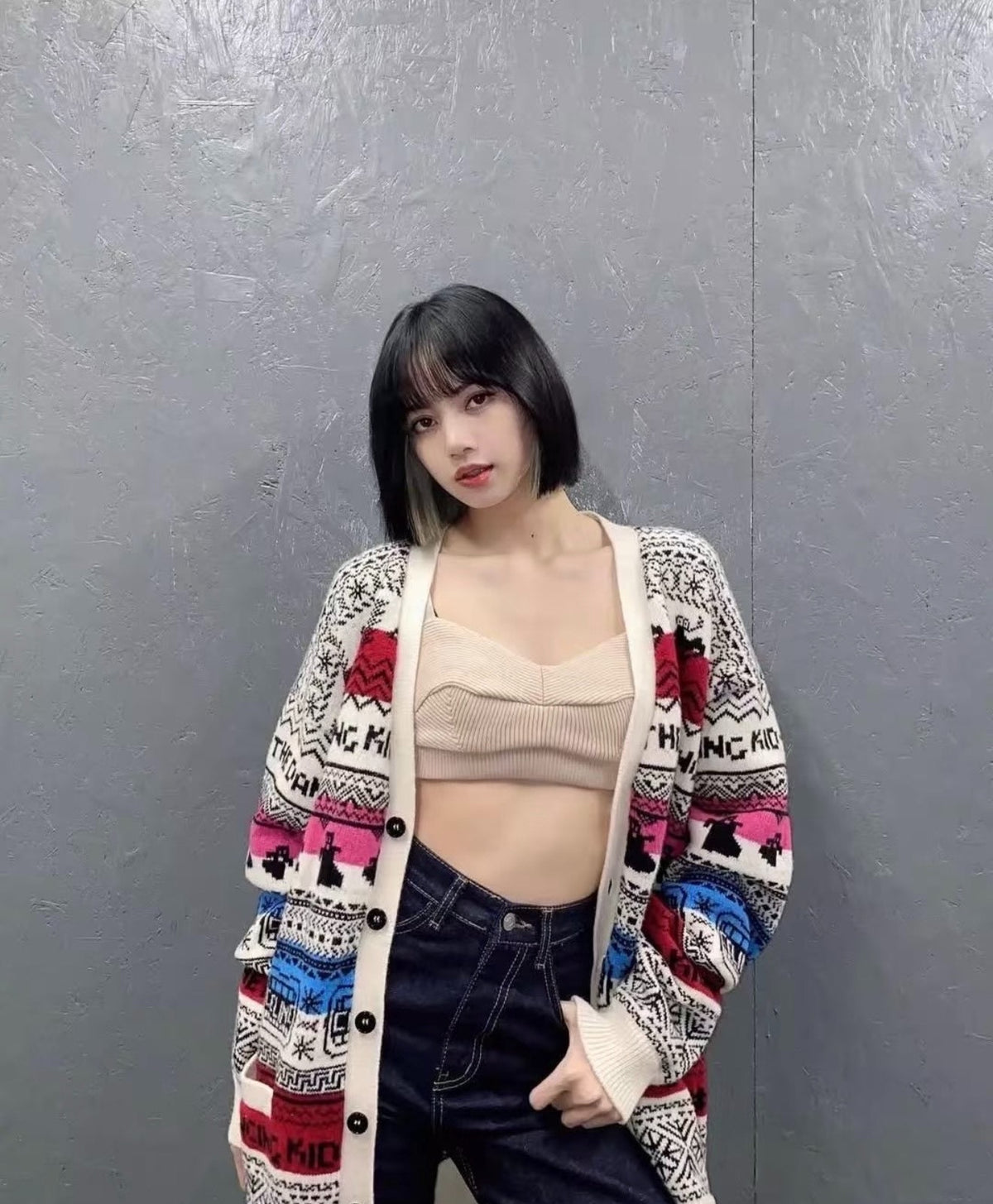 Celine SS21 The Dancing Kid Knit Cardigan