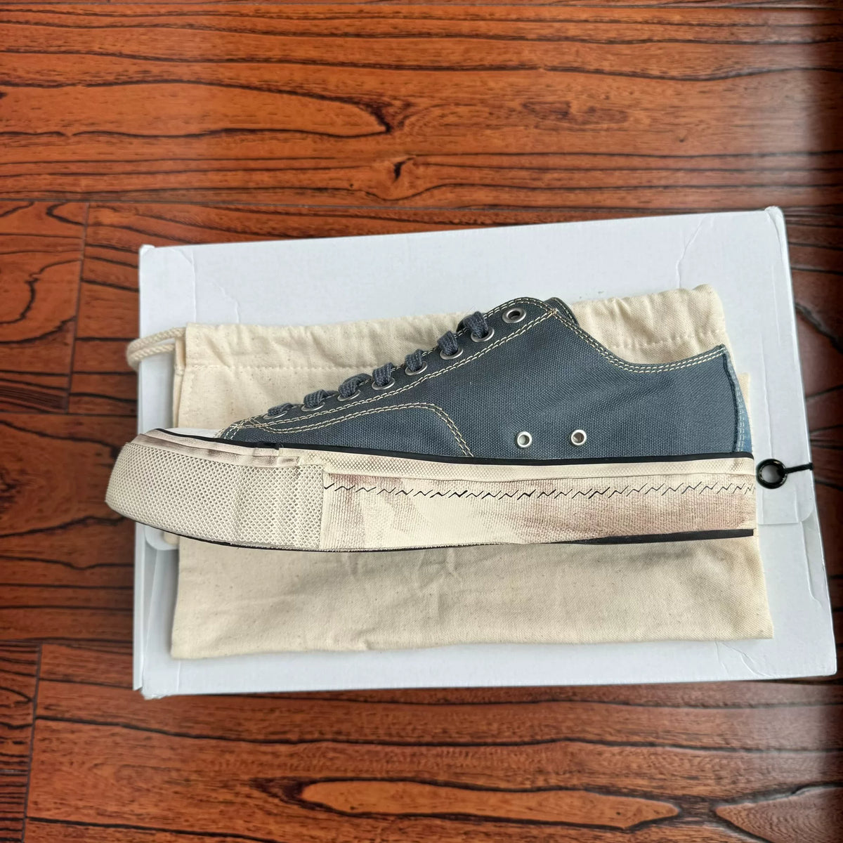 Visvim 26ss SKAGWAY LO G.PATTEN Chunky Sole Canvas Shoes