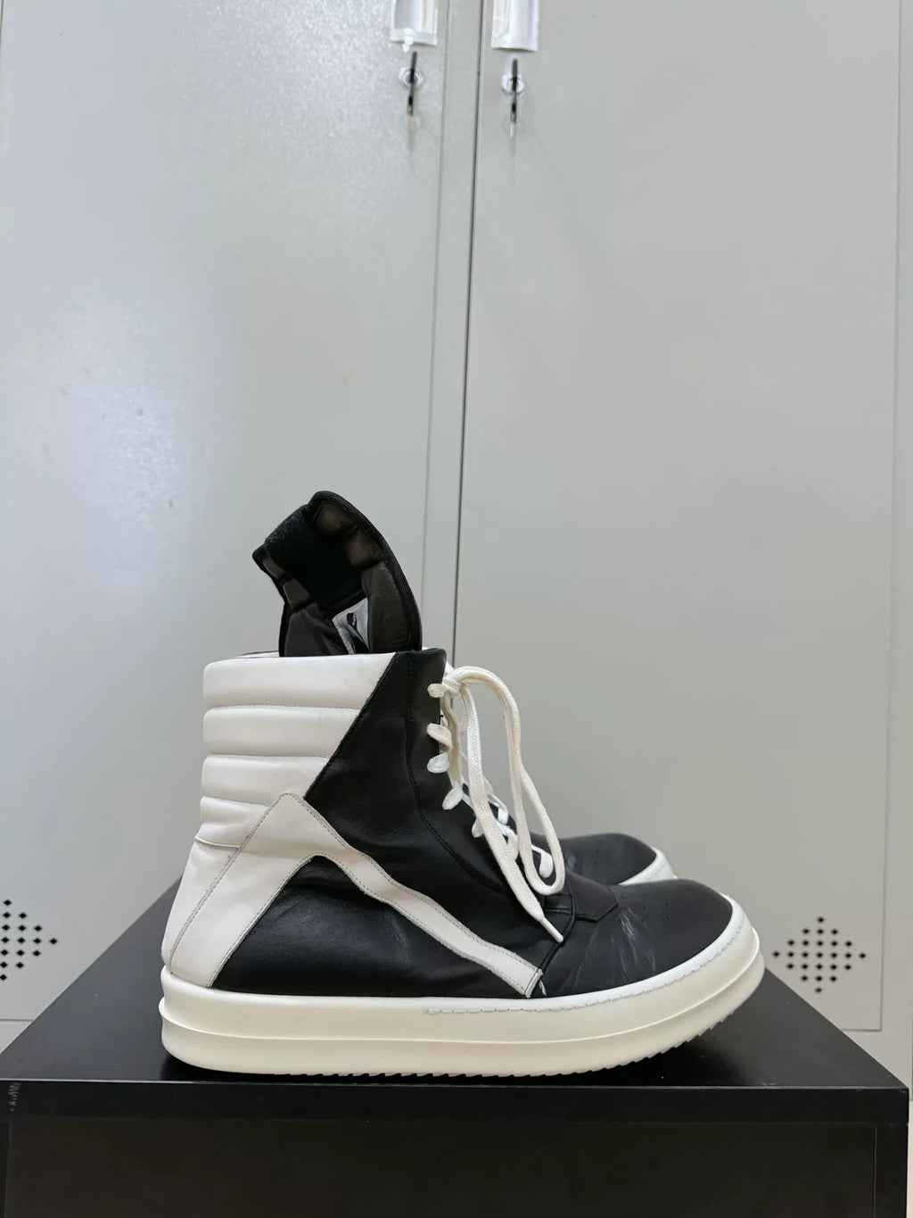 Rick Owens Geobasket high-top Sneakers | Black