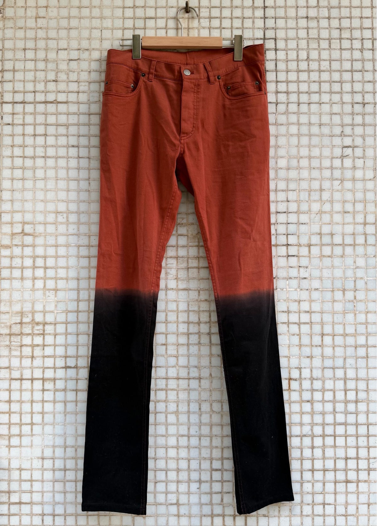 Ann Demeulemeester 12AW Gradient Pants Jeans
