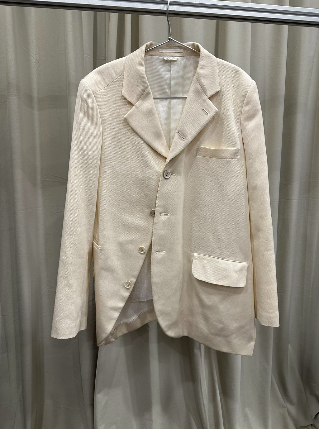 Comme des Garçons CDG 21FW Irregular Blazer