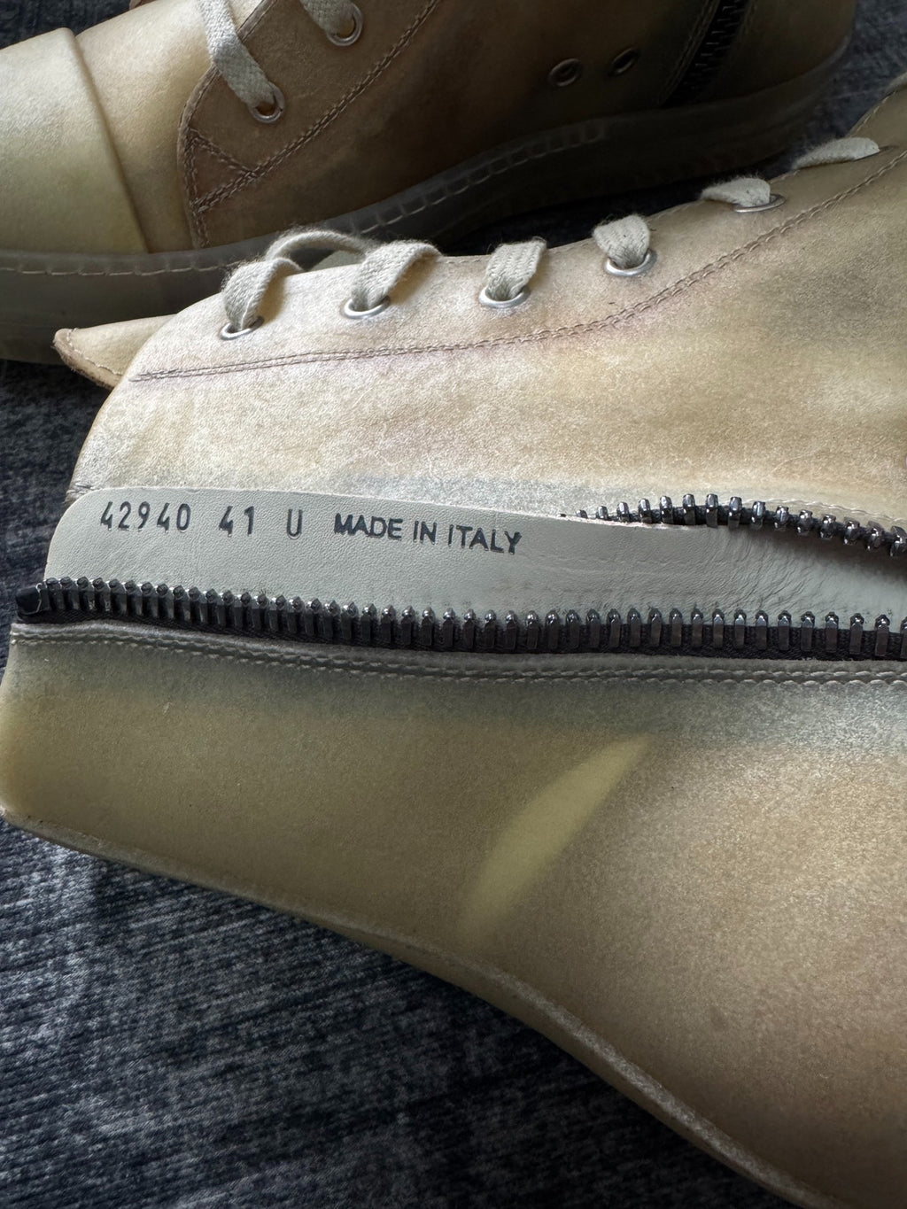 Rick Owens mainline Big Converse Boots