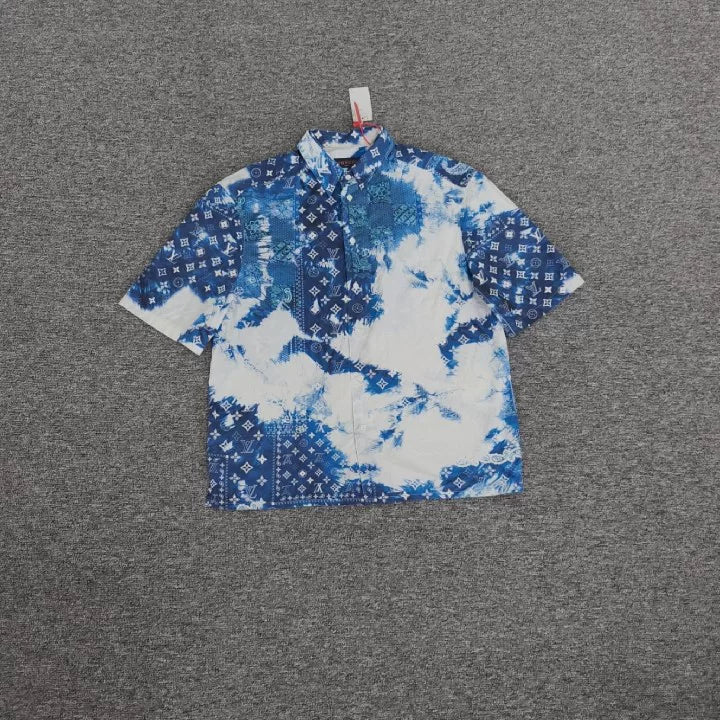 Louis Vuitton LV Starry Sky Paisley Short-Sleeve Shirt