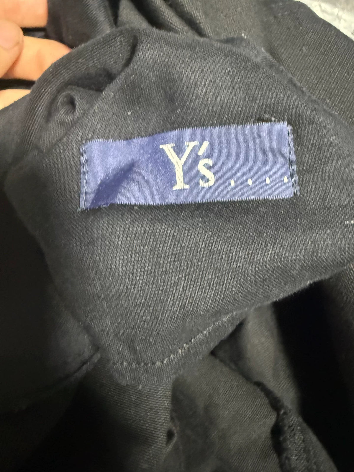 Yohji Yamamoto Ys Cuffed Pocket Wide-Leg Trousers