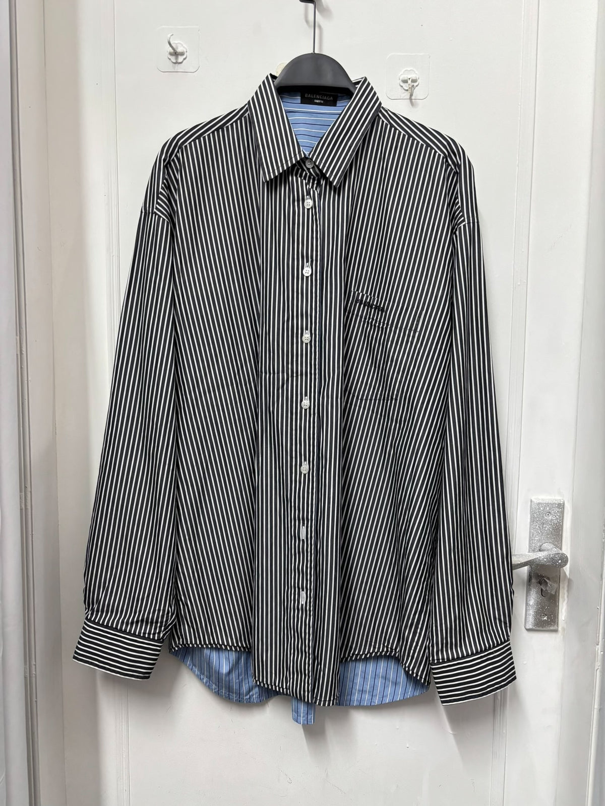 Balenciaga Double Stripe Shirt Paris Balenciaga Demna Era