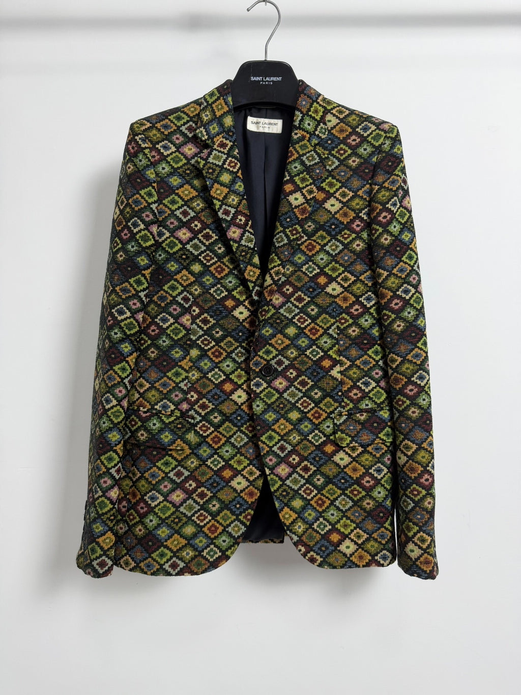 Saint Laurent Slp15ss Multicolor Suit
