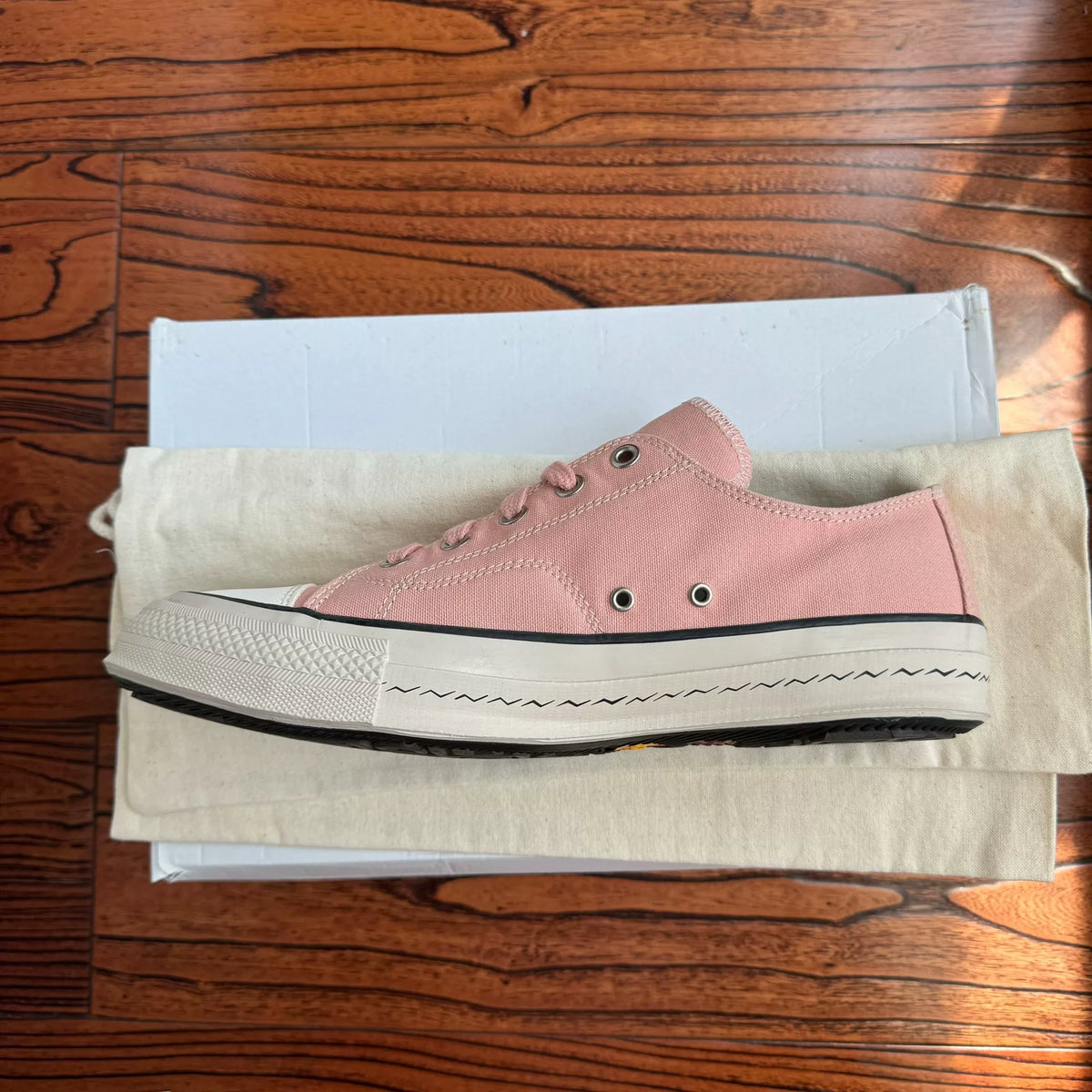 Visvim 24aw SKAGWAY L.T. LO CANVAS Thin-sole Canvas Shoes